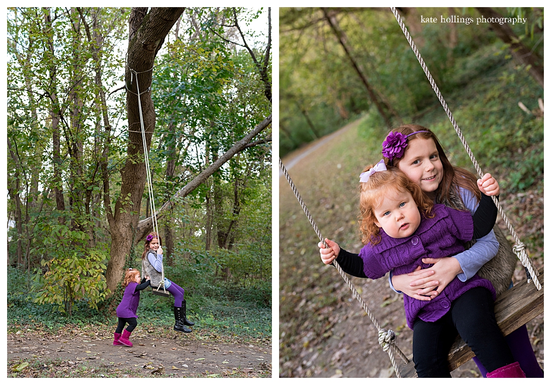Nature trails and tree swings make for perfect photos