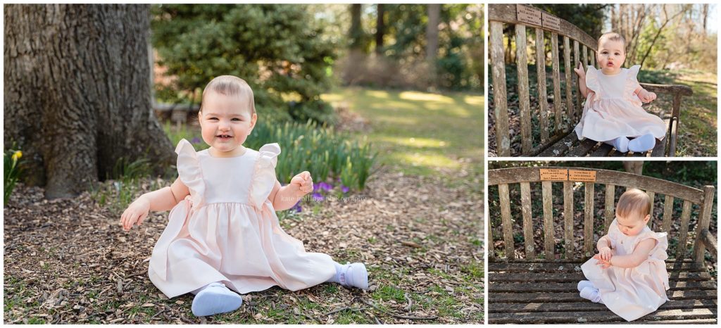 Baby Girl's One Year Photo Session