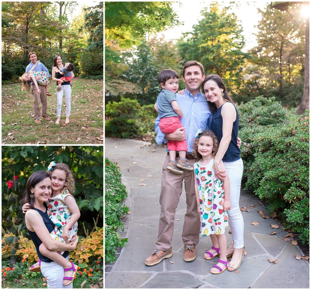 Family photo session in Bethesda